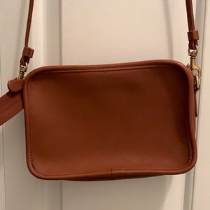 Coach Brown Leather Crossbody - vintage